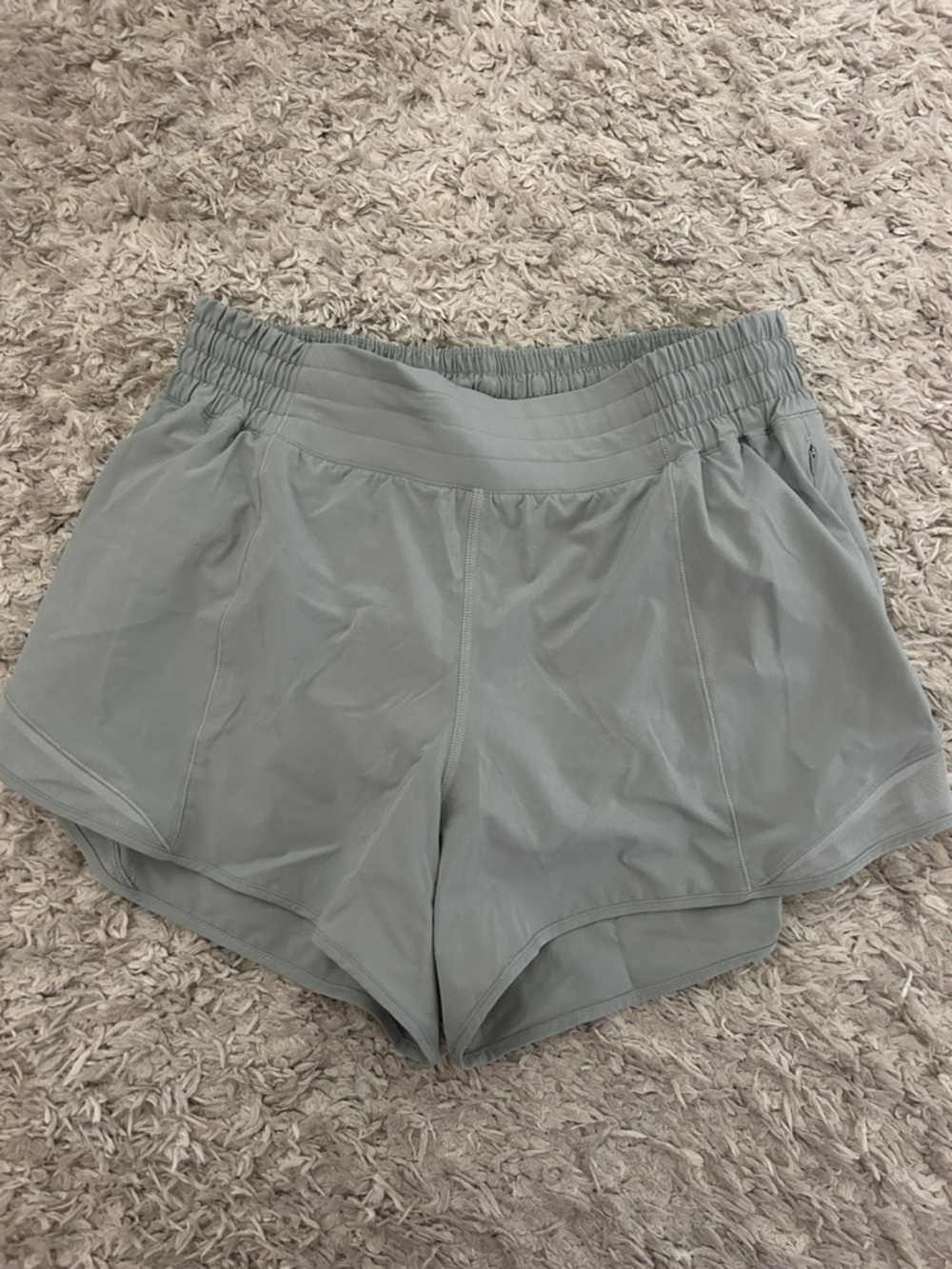 lululemon athletica hotty HR grey Running Shorts